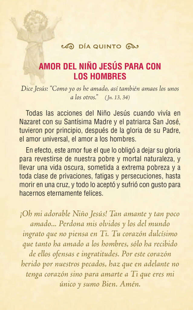 La Novena al Divino Niño Jesús page 10