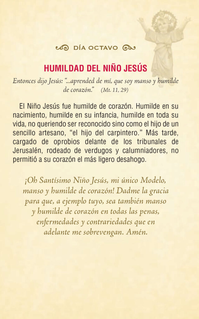 La Novena al Divino Niño Jesús page 13