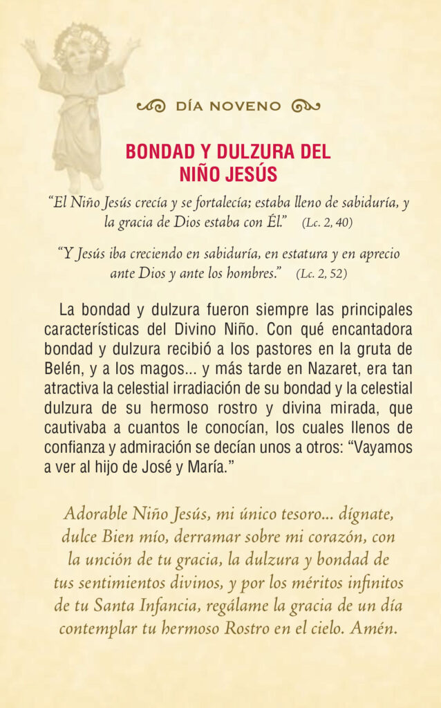 La Novena al Divino Niño Jesús page 14