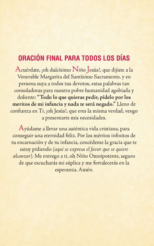 La Novena al Divino Niño Jesús page 17