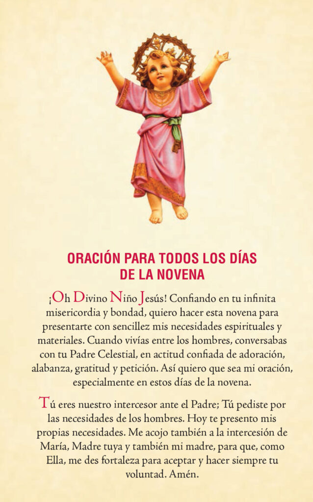 La Novena al Divino Niño Jesús page 4
