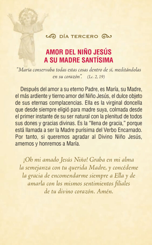 La Novena al Divino Niño Jesús page 8