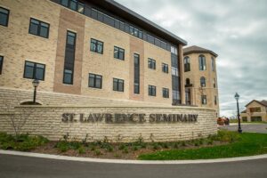 St Lawrence Seminary building and exterior sign